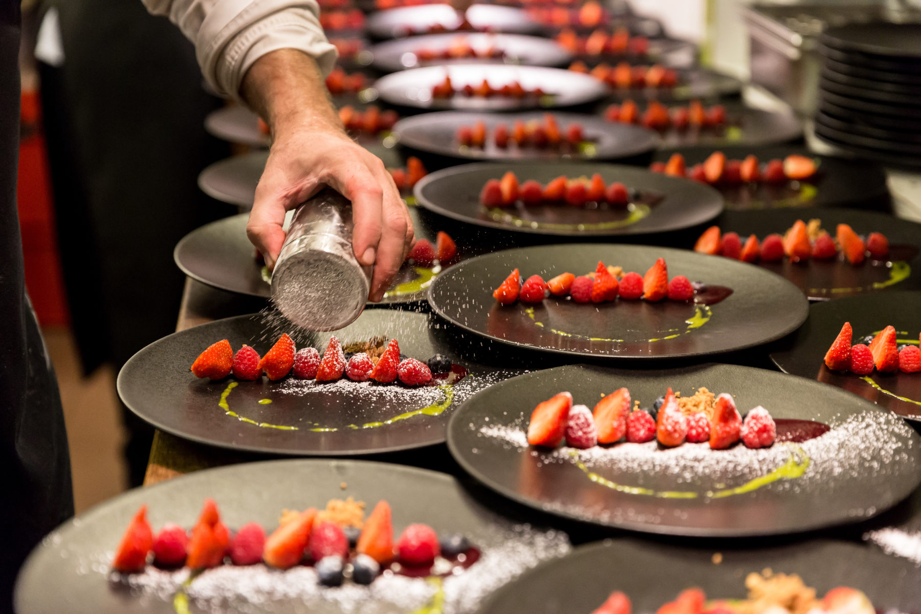 Restaurant de l'Hôtel de Ville à Fribourg – « a table avec tosca »